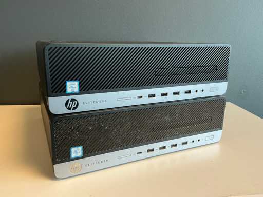 HP - HP EliteDesk 800 G4/G3 SFF - Desktops (2x)