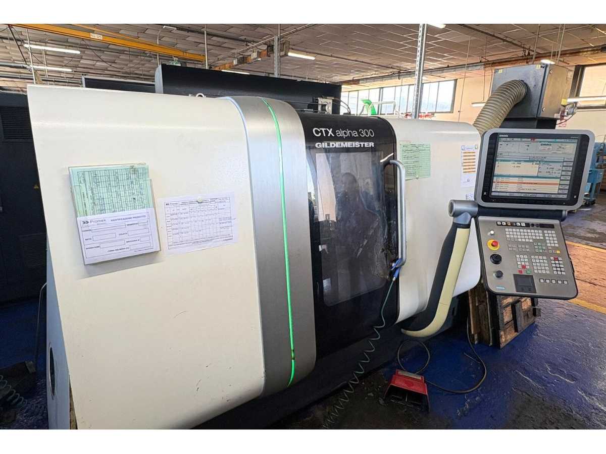 DMG GILDEMEISTER CTX ALPHA 300 3-Axis CNC Lathe