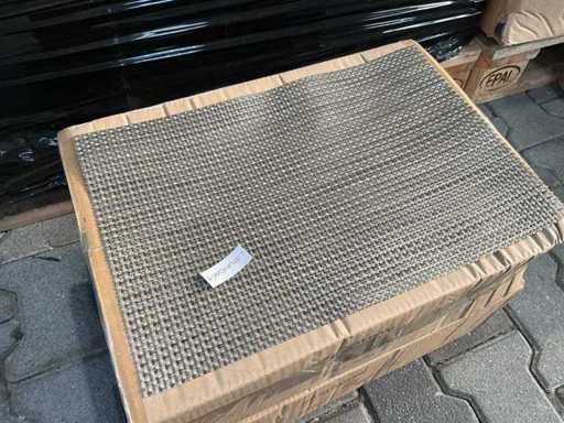 Partij Placemat Square Olive Black, 45x30cm (192x)