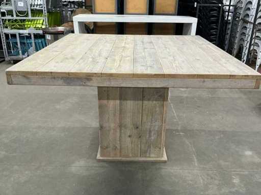 Woodiez Steigerhouten beachbar Statafel