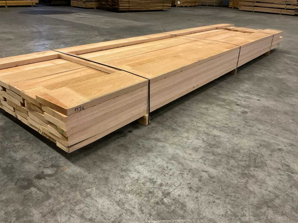 European beech planks approx. 0.93 m³