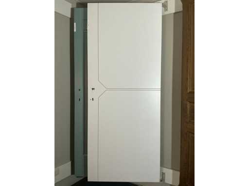 Drzwi wewnętrzne z litego drewna