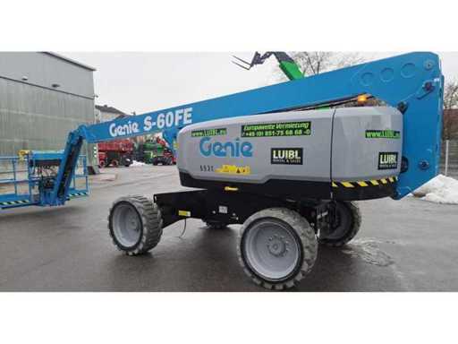 NIEUŻYWANY NOWY Genie - S60FE - 2025 - Hybrydowy teleskopowy podnośnik 20m Genie fabryczny gwarancja fabryczna