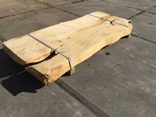 Boomstam Tafelblad Ceder 2380 x 930 x 120 mm