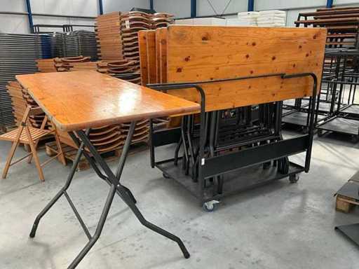 Masă germană de bar de bere (8x)