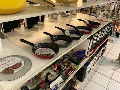 Gsw/Ssw Pannenset (6x) in diverse maten en 2 x universele antispatdeksels