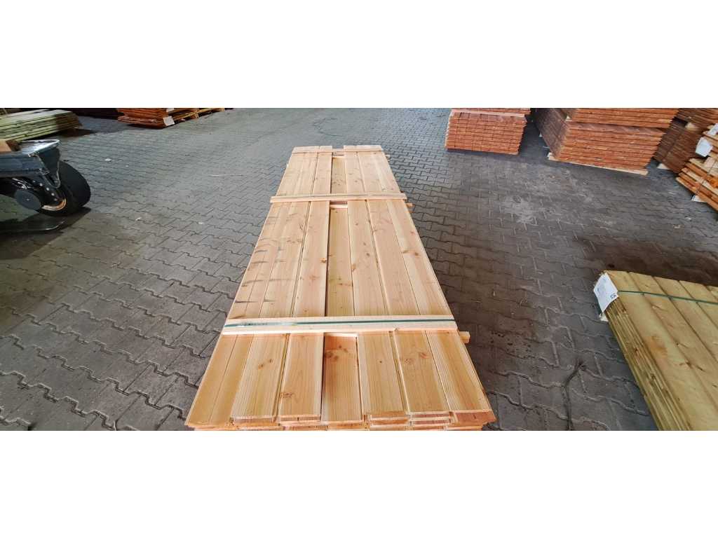 Douglas tongue and groove 18x135mm, length 500cm (84x)