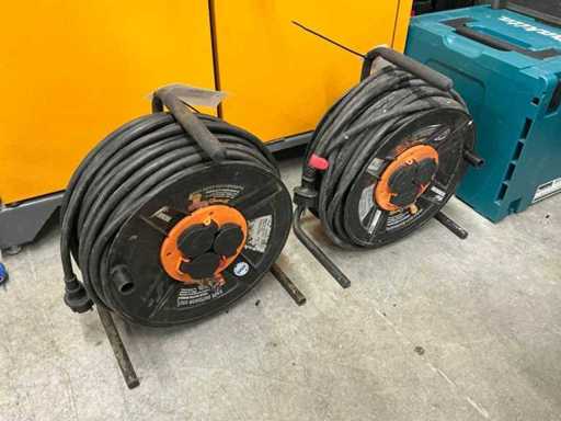 Enroulement de câble rallongeur Qwattpro (2x)