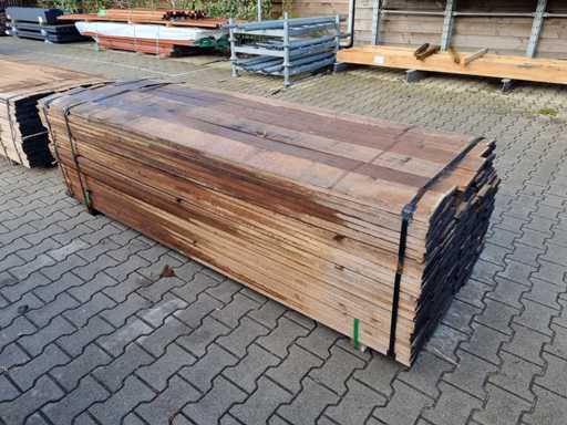 Hardhout planken (72x)