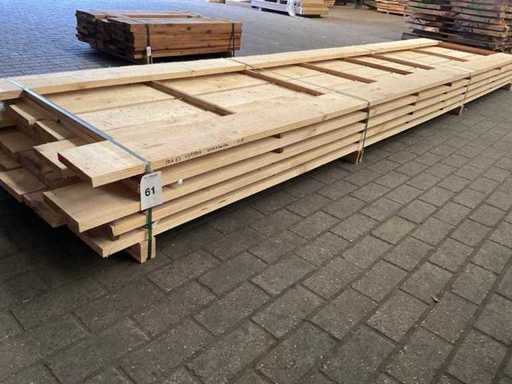 Spruce boards 30x200 mm (22x)