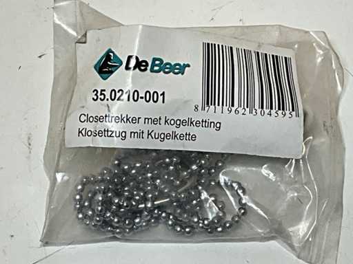 De Beer Toilet Puller with ball chain (95x)