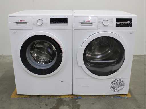 Serie Bosch|4 lavatrice VarioPerfect EcoSilence Drive & Serie Bosch|6 asciugatrice a condensazione autopuliente