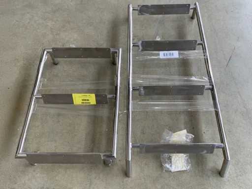 Sessa International scala discesa en acier inoxydable cabina marinaio C68 - 050326