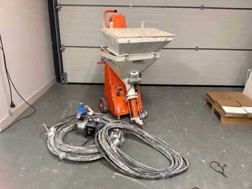 PFT (Knauf) Ritmo L Turbo mortel- / pleisterspuitmachine