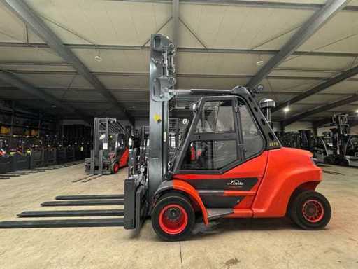 2021 Service+UVV 05/2027 Linde H80/900D EVO 8.000kg  3.+4. Ventil Gabelversteller Dieselstapler Gabelstapler 13.898 Stunden