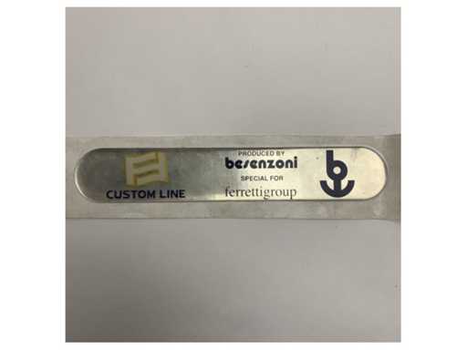 Logo Ferretti Metal Badge per gru e accessori Besenzoni - 213821