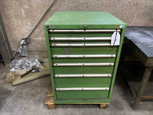 HUNI  Werkstattschubladenschrank mit Inhalt