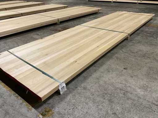 Yellow Poplar paneel voorgeschuurd 40x1000 mm