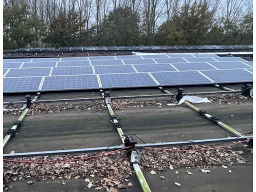Esdec - Flatfix - flat roof substructure (East-West) for 100 solar panels