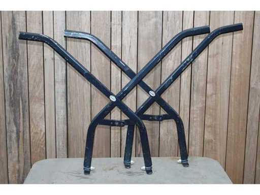 Set of tire rods