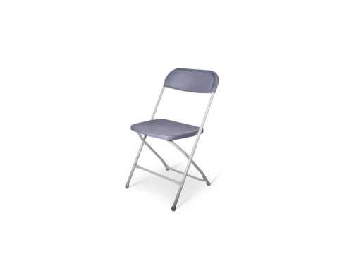 NEW FOLDING CHAIR grey per 20