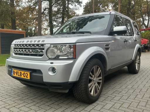 Land Rover Discovery 4 8-VLB-02 2011 « plaque d’immatriculation grise »