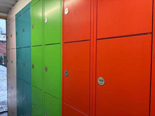 2023 CASEMO Suitcase Motel Kynius Daughter Terminal with PIN Code Smart locker Systems