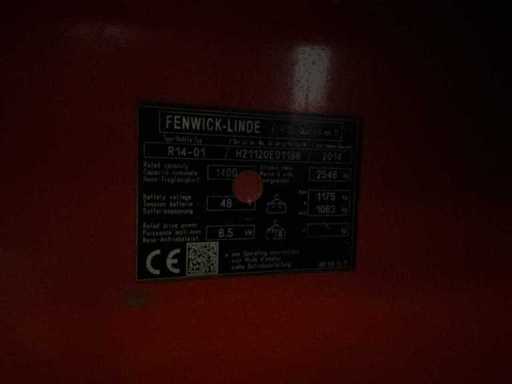 2014 Linde R14 Reach truck