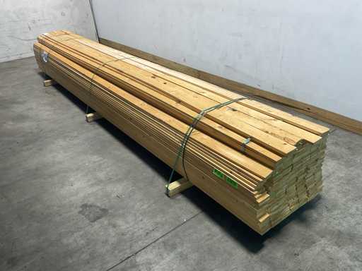 Tavola di abete piallata 480x10x2 cm (194x)