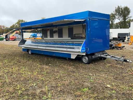 2001 Evers EKB 3.5.2. Verkoopaanhangwagen