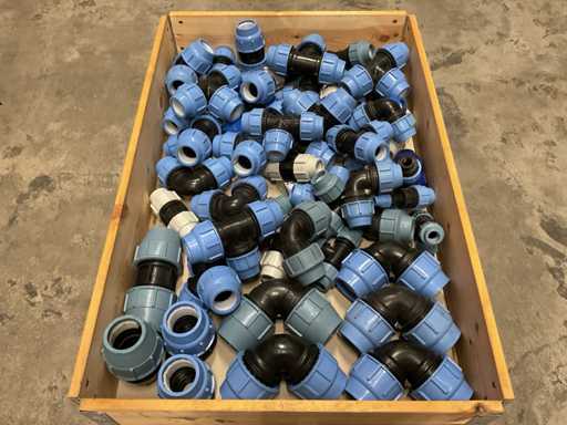 Lot d’accouplements à vis en PE