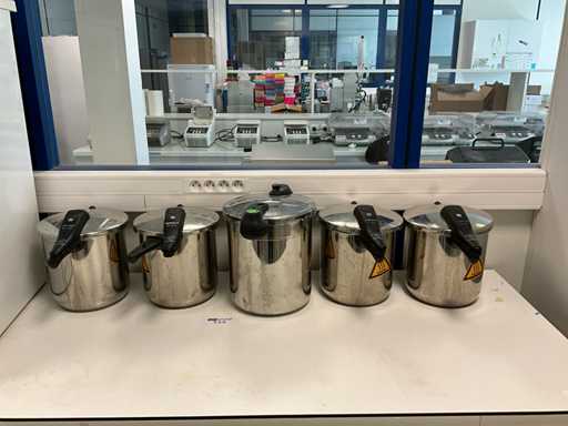 Zestaw 5 szybkowarów