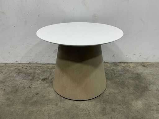 Round side table