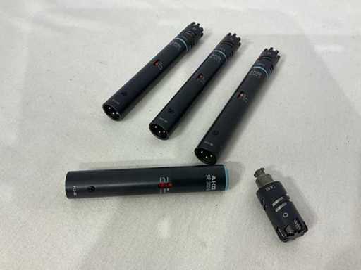 AKG B300 / CK91 Microfoon (4x)