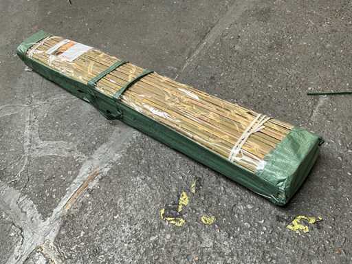 Bambou - Fente mate - naturel - Tonkin - 3000x2000 mm (6,0 m2) - Grillage