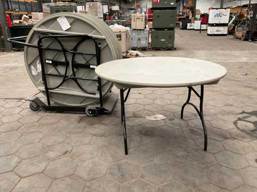 Trolley met 6 tafels