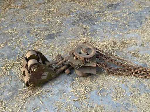 Handmatige kettingtakel