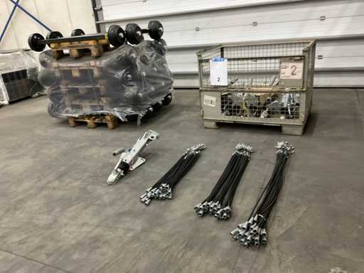 WAP Tridem Anhängerteile und Zubehör (130x)