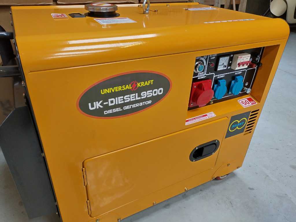 Universal Kraft - UK-Diesel9500 - Generator de energie electrică de urgență diesel - 2023