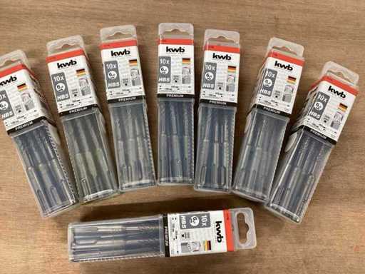 KWB 241706 betonboor 6mm SDSplus, koker 10 stuks (8x)