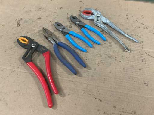 Pinces différentes (5x)