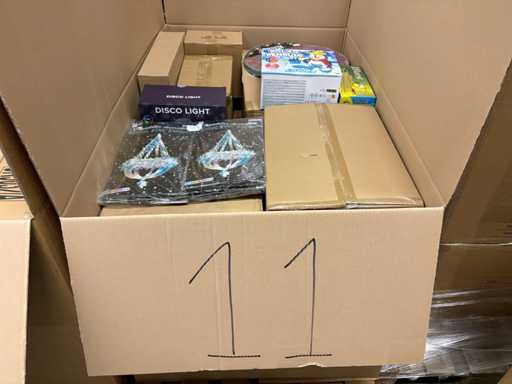 Mixpallet Magazijnopruiming