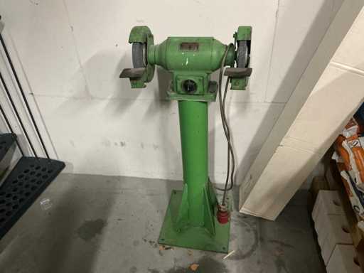 Ma?in? de m?cinat dubl? cu piatr? Greif D20-1-1