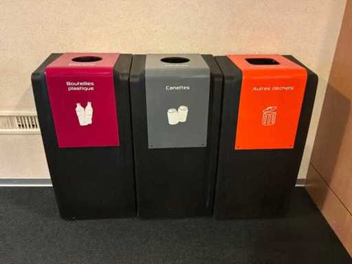 Poubelles (3x)