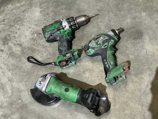 Hitachi Divers accugereedschap (3x)