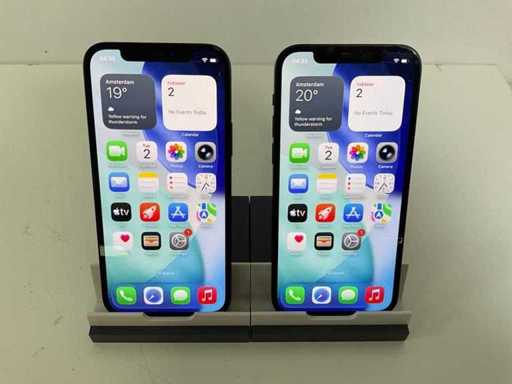Apple iPhone 12 - 128 Go - Noir (2x)