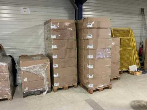 Plastic wafer packaging