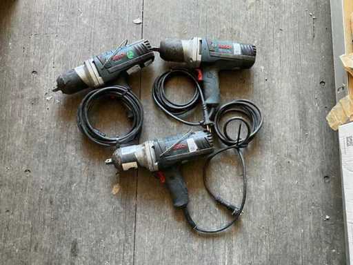 Bosch GDS 18 E Impact Wrench (3x)