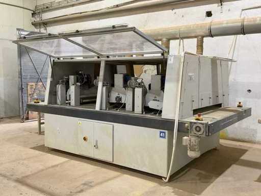 2018 COSMA 1300 1S 2B 20D+C Structureerende borstelmachine