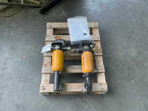 2016 ATLAS COPCO TEX 10PSKL Pneumatische Abbruchhammer (2x)